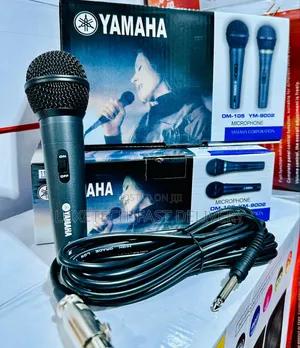 Yamaha Dm-105 Dynamic Wired Microphone for Clear Sound and Vocals