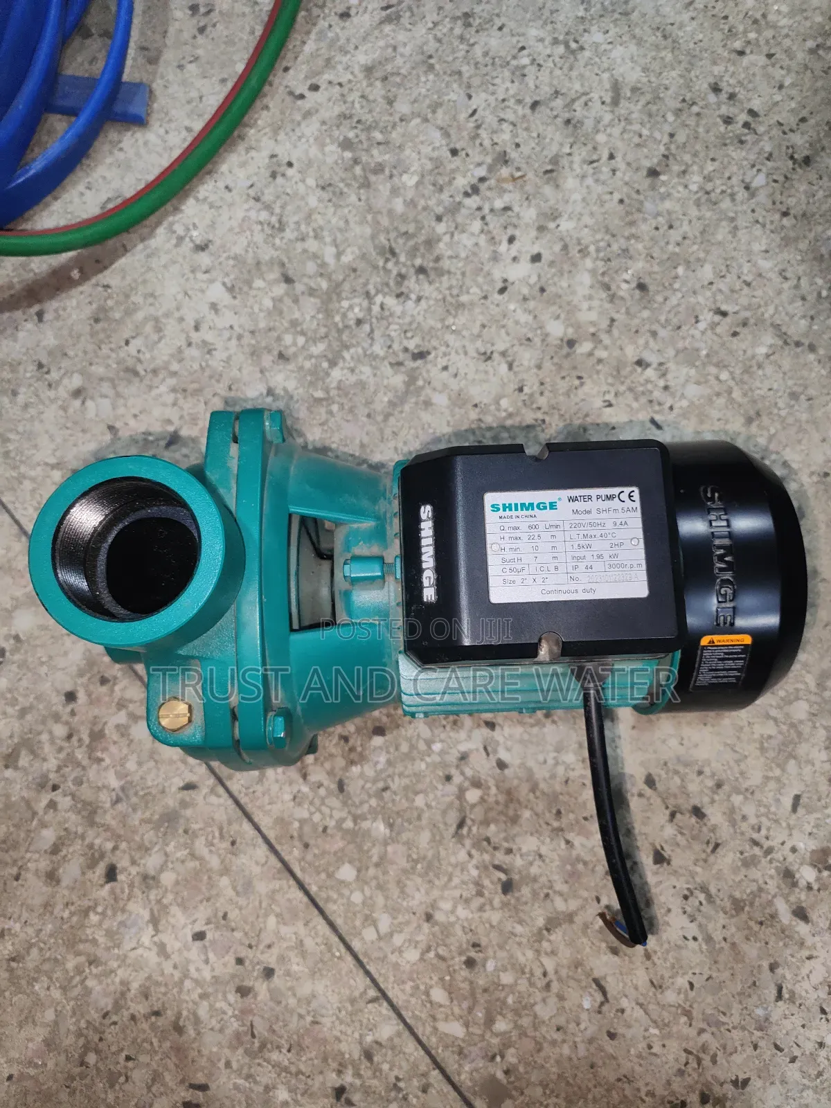 Shimge Surface 2hp (2×2inch) Single Phase