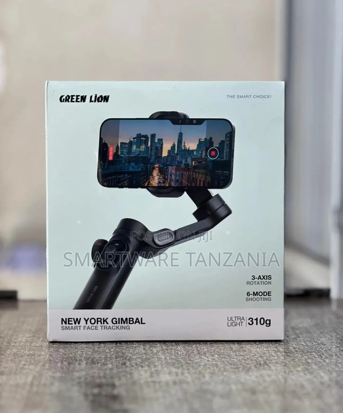 Green Lion New York Gimbal 3-Axis Stabilizer Face Tracking 310g