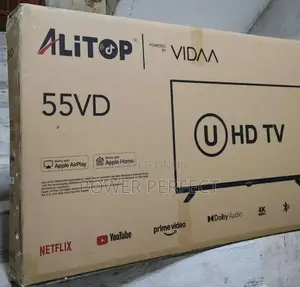 Alitop 50” Smart Tv (Powered By Vidaa) New