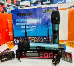 Shure U-3600 Professional Dual Wireless Microphone (2 Wireless Mic)