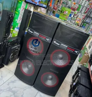 Sundar Powerful Quality Sound Speakers 80000w With Mic and Remote