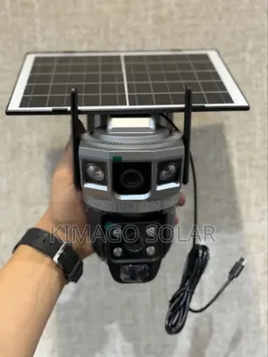 Kwa 189,999 Tu! Unapata Camera Ya Solar Nzuri 8mp Linda Eneo Lako