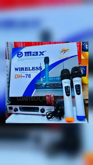 Omax Dh-766 Professional Wireless Dual-Microphone System