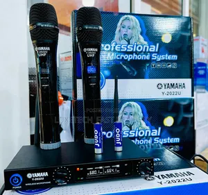 Yamaha Y-2022u Professional Dual Wireless Microphone
