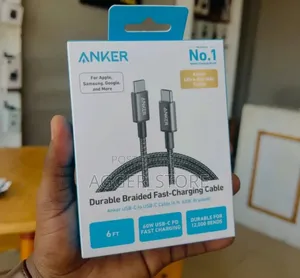 Anker Usb-C to Usb-C 60watts Fast Charging Cable