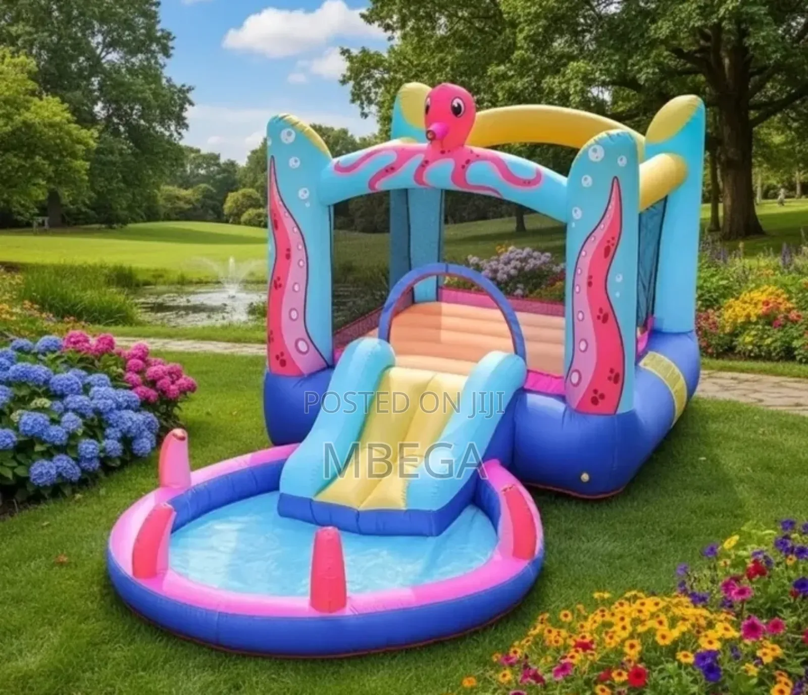 Octopus Jumping Castle