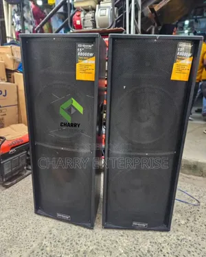 Aborder Powerful 2-way Professional Speaker 88000w 15inch Wireless Mic