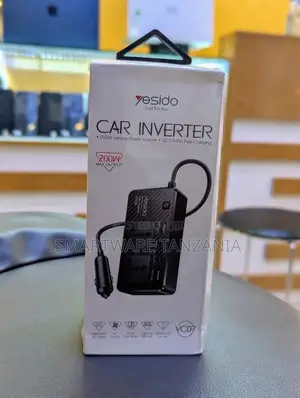 Yesido Vc07 Fast-Charging Car Inverter Power Converter for Vehicles