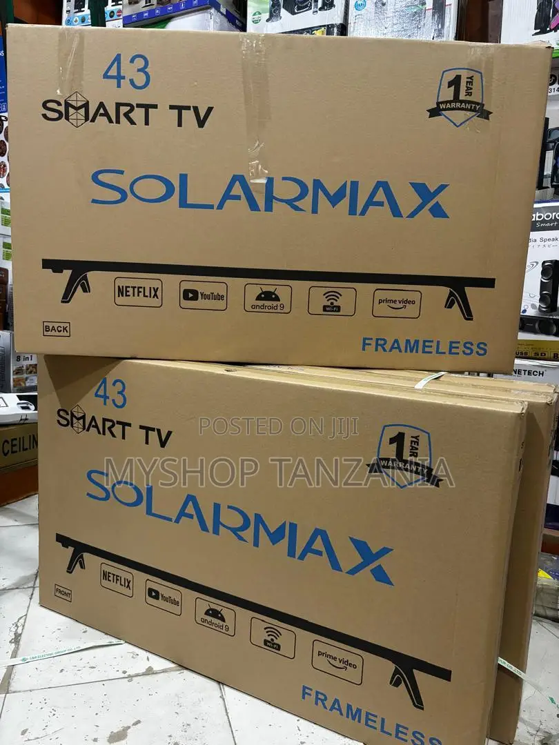 Solar Max Inchi 43 Smart Frameless
