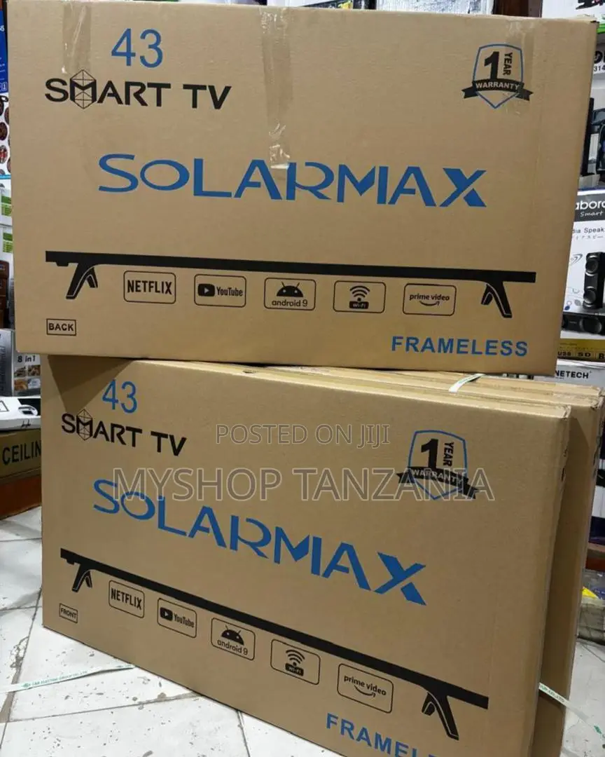 Solar Max Inchi 43 Smart Frameless