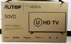 Alitop 50” Smart Tv (Powered By Vidaa)