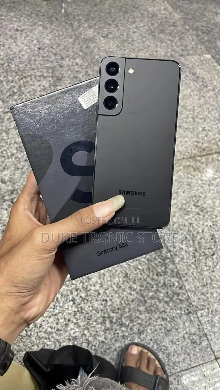 New Samsung Galaxy S22 5G 256 GB Black