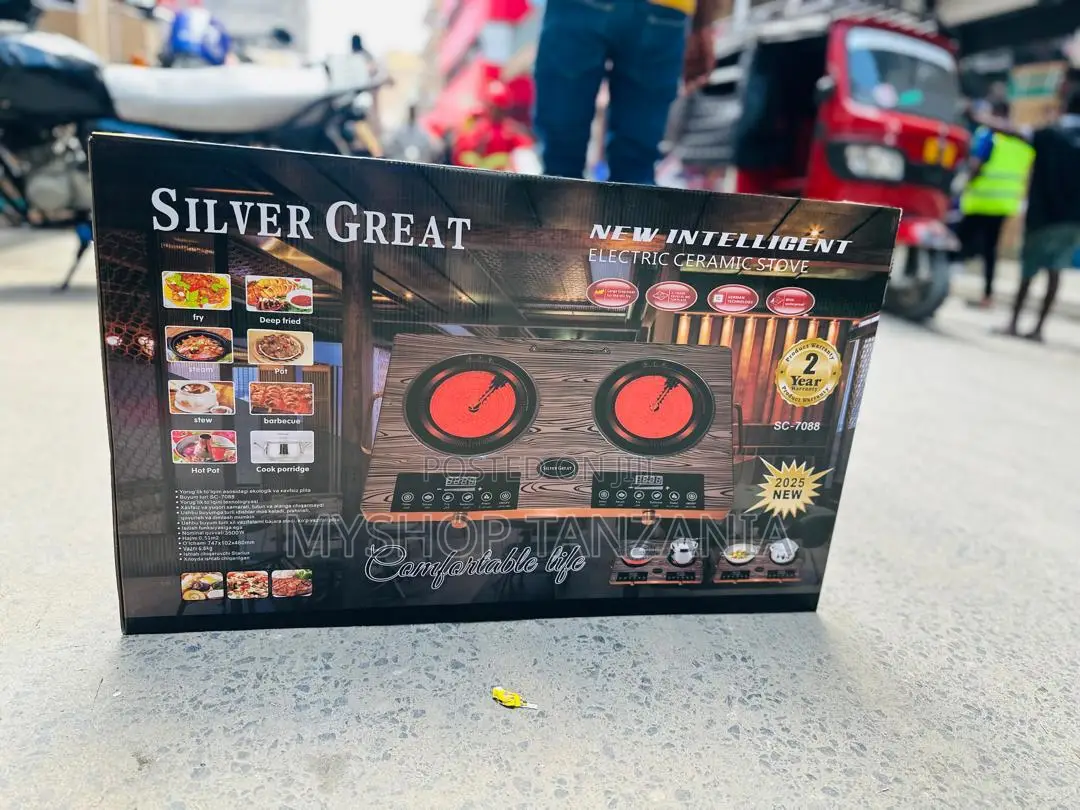 Silver Great Electric Ceramic Cooker