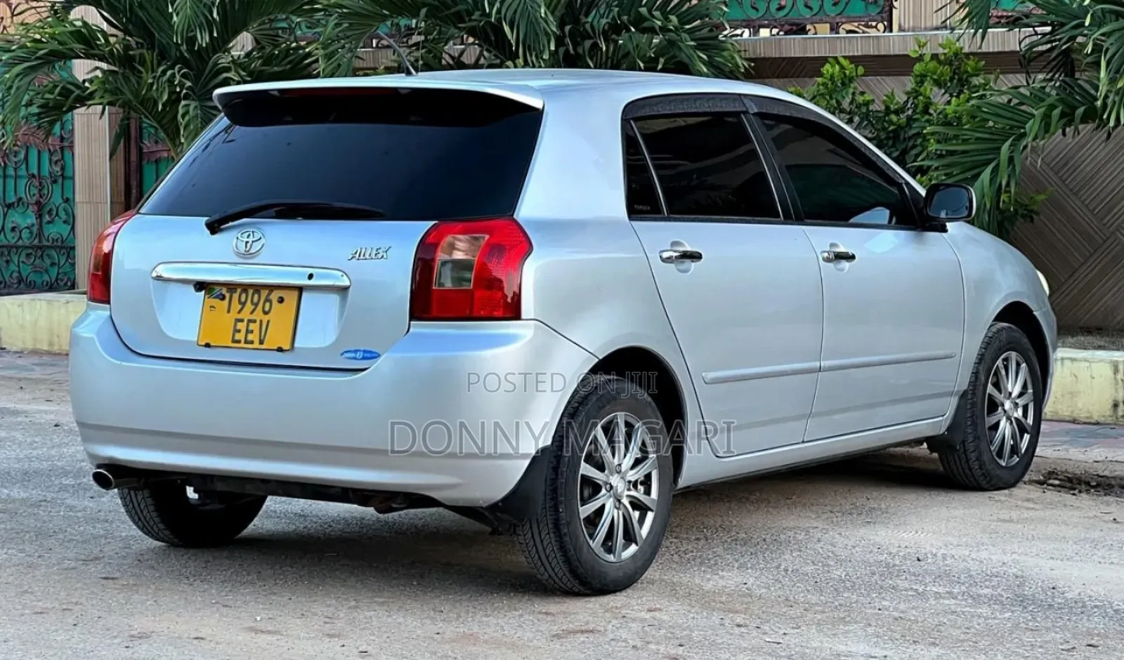 Toyota Allex 2004 Silver