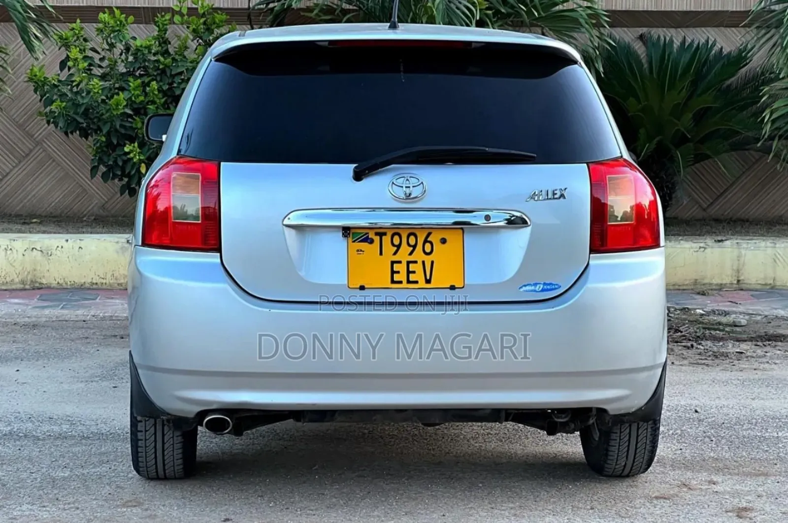 Toyota Allex 2004 Silver