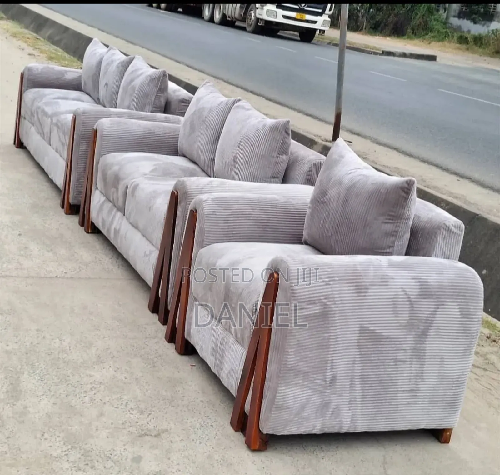 Sofa Set Ya 3:2:1 Gray Color