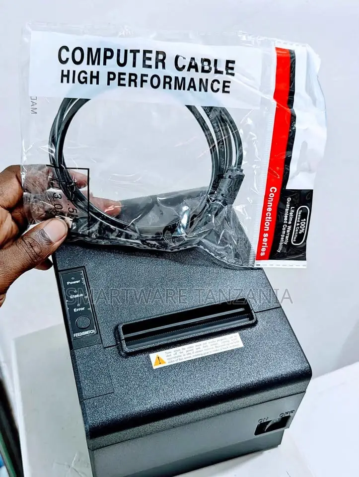 Desktop Thermal Receipt Printer With High Performance Usb Cable