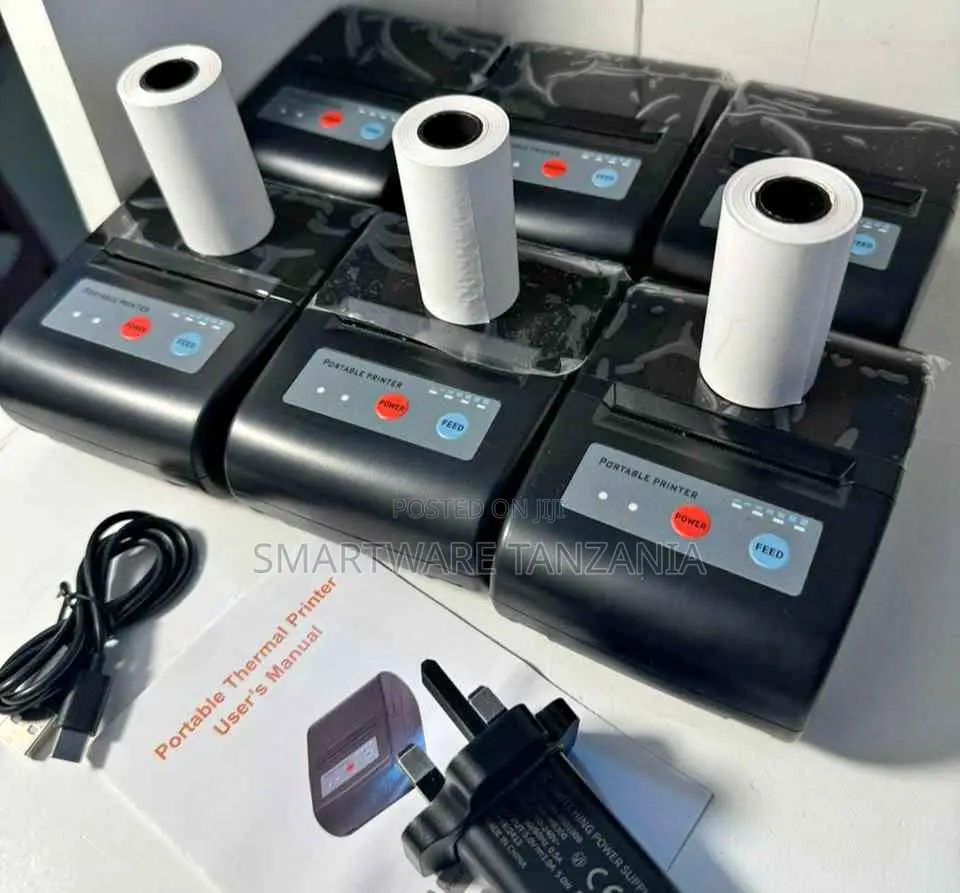 58mm Portable Mini Mobile Thermal Receipt Printer Wireless, Bluetooth