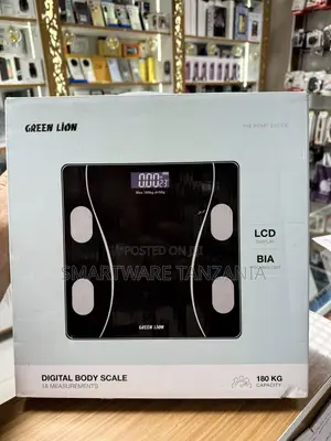 Green Lion Digital Body Scale With Bia Technology and LCD Display