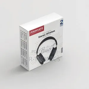 Promate Airbeat Over-Ear Adjustable Bluetooth Headset With Microphone