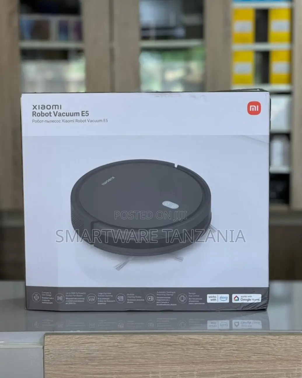 Xiaomi Robot Vacuum E5 - Smart Navigation, Google Home Compatible
