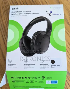 Belkin Soundform Bluetooth Hybrid Active Noise Cancelling Headphones