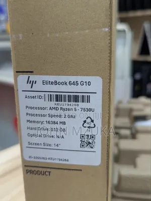 New Laptop HP EliteBook 645 G9 16GB AMD Ryzen 5 SSD 512GB