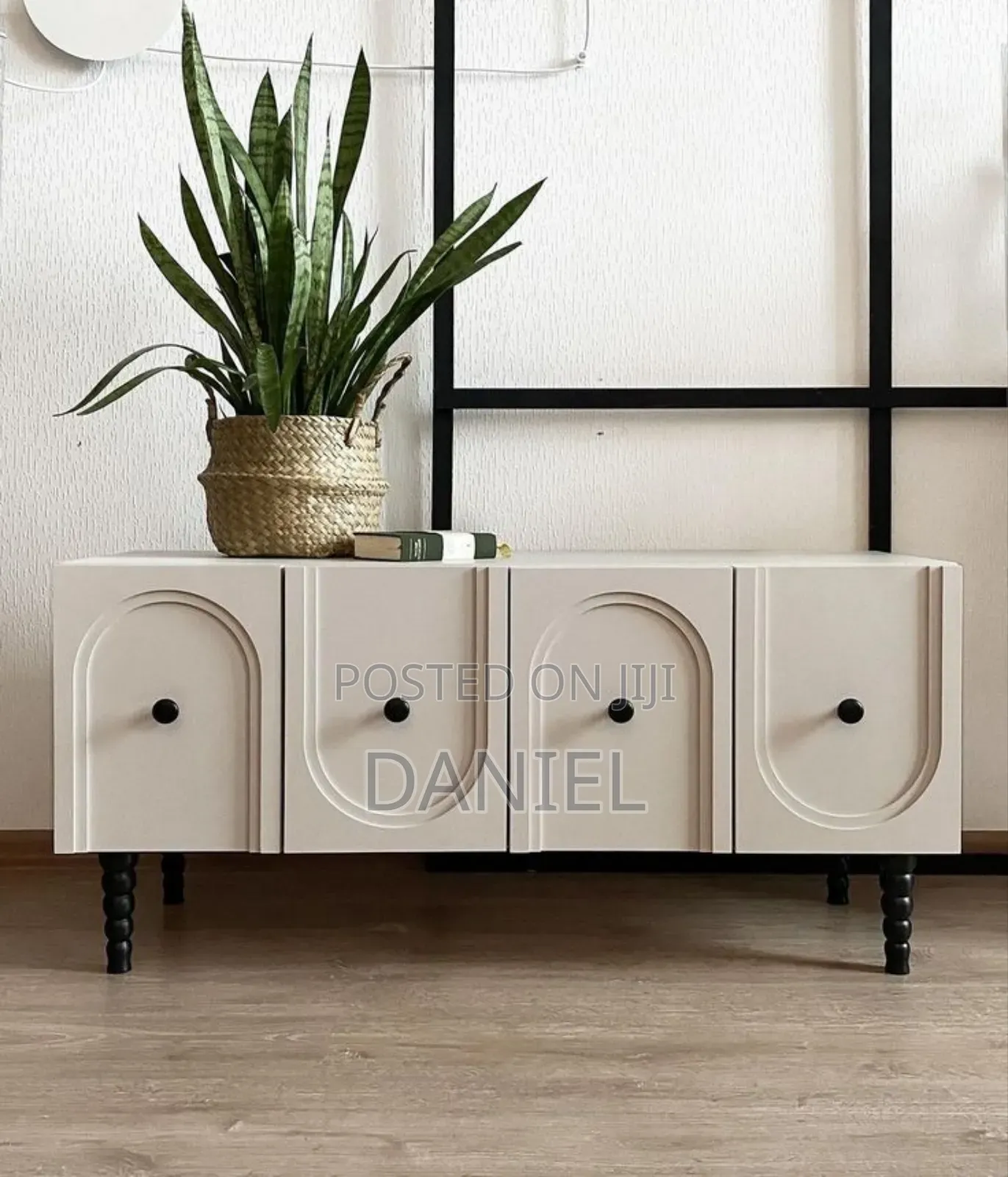 Console Table Rangi Nyeupe