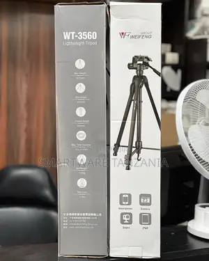 Weifeng Wt-3560 Lightweight Aluminum Tripod For Cameras And Phones
