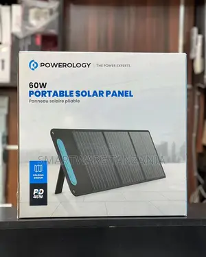 Powerology 600w Dual Ac Portable Power Generator With Solar Input