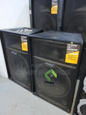 Aborder Powerful 2 Way Professional Speaker 18inch Wireless Mic 68000w