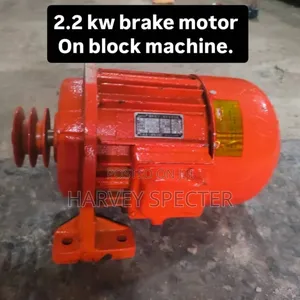 Vibrator Motor Na Brake Motor on Block Machine
