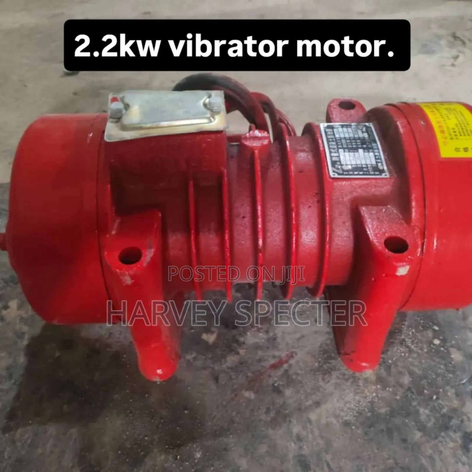 Vibrator Motor Na Brake Motor on Block Machine