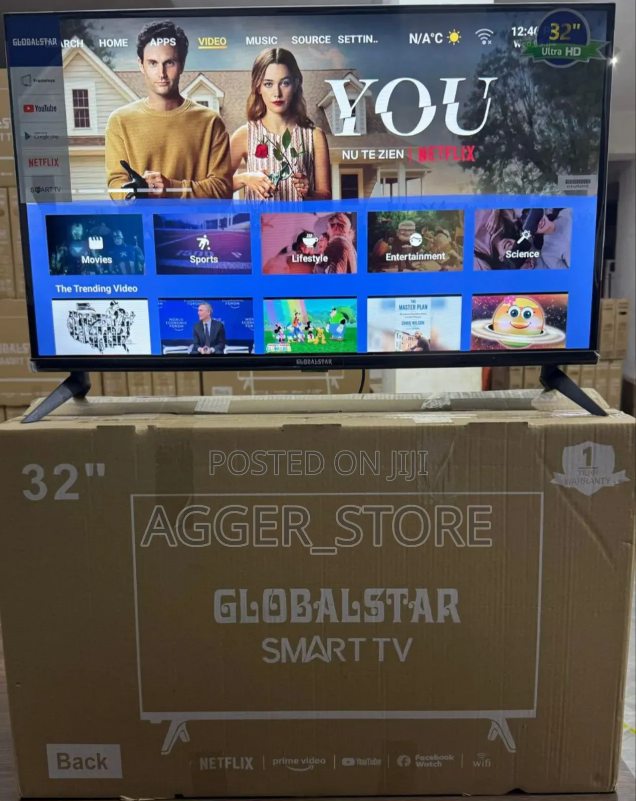 Global Star Smart Tv 32" Brand New