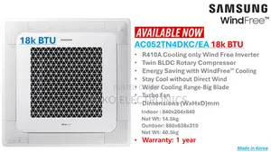 Samsung Windfree Cassette Btu