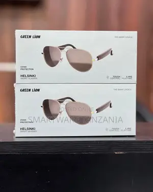 Green Lion Helsinki Smart Aviator Glasses - Touch Control Uv400