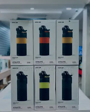 Green Lion Athlete Thermal Bottle - 550ml Non-Slip Sport Flask