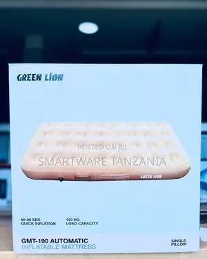 Green Lion GMT-190 Single Air Mattress - 150kg Quick Inflation