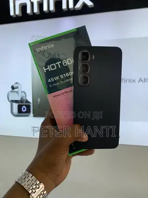 New Infinix Hot 60i 128 GB Black
