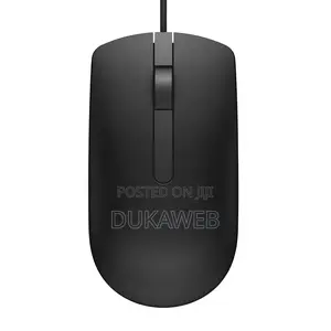 Dell Ms116 Wired Usb Optical Mouse (Black) – Brand New