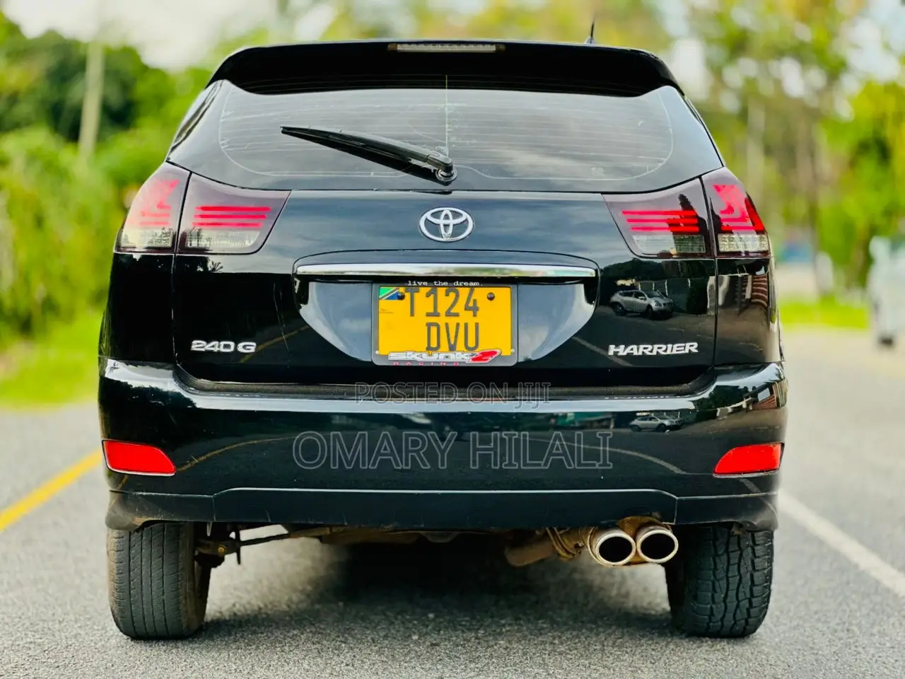 Toyota Harrier 2004 Black