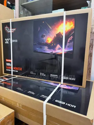 Porodo Gaming 32" Monitor Pdx523 - 180hz Curved Freesync Display