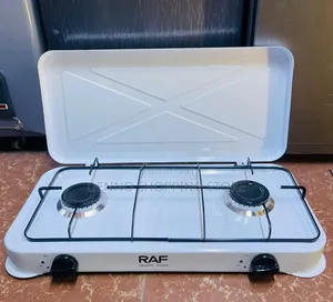 White Stove 2 Plates Gas