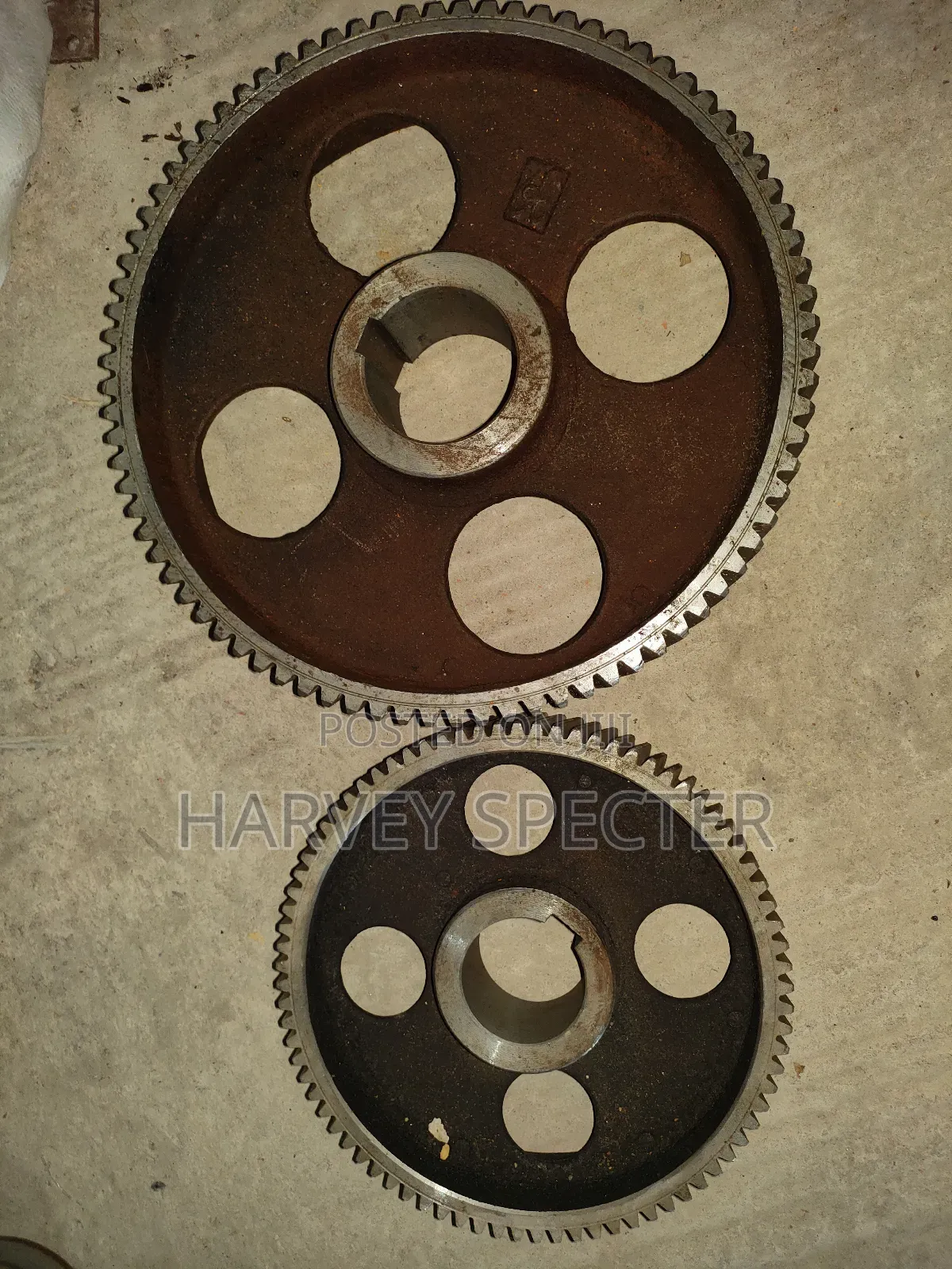 Gears in Gear Box of Sand Mixer