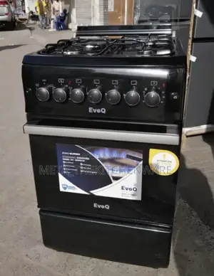 Evoq Cooker 3 Gas 1 Electric Plate + Electric Oven 50 X 60 Cm
