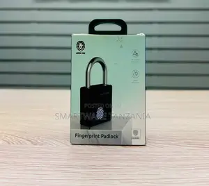 Green Lion Fingerprint Padlock - Biometric Smart Lock Water Resistant