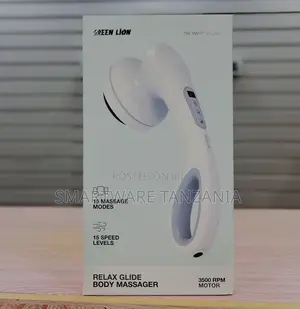 Green Lion Relax Glide Massager - 15 Modes 3500rpm Deep Tissue