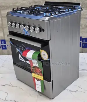 Evoq Cooker 4 Gas Burner + Electric Oven 60x60cm
