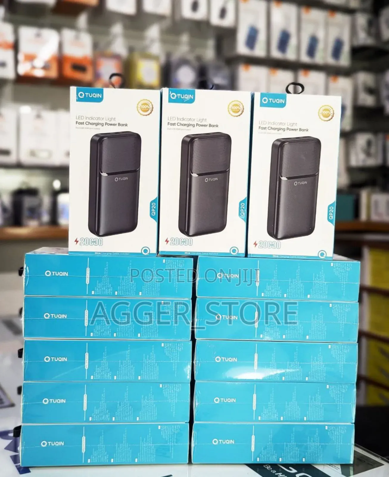 Tuqin Original Wireless Powerbank 20000mah